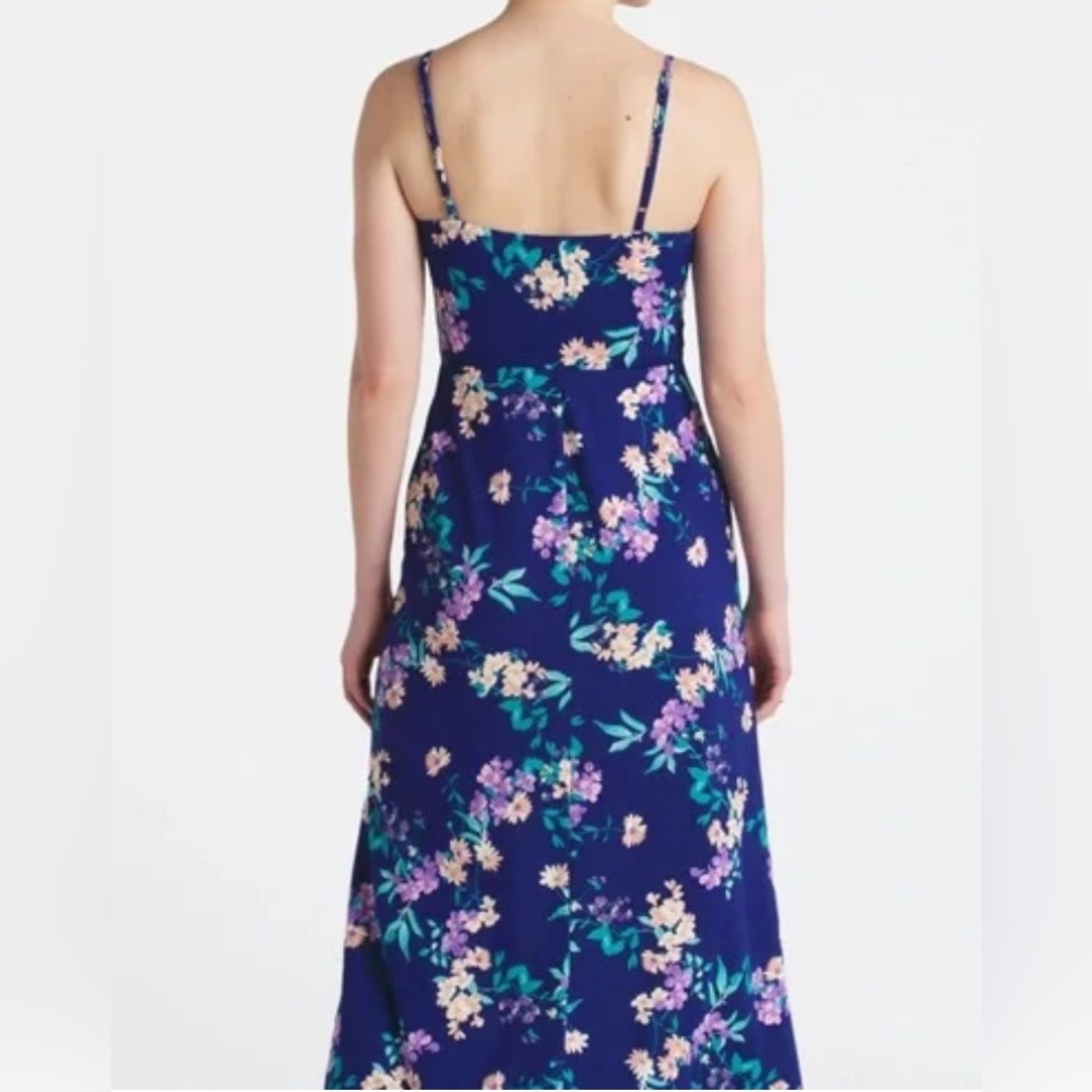Nine Britton Kellie Knit Maxi Dress | Navy Floral - Picture 2 of 7